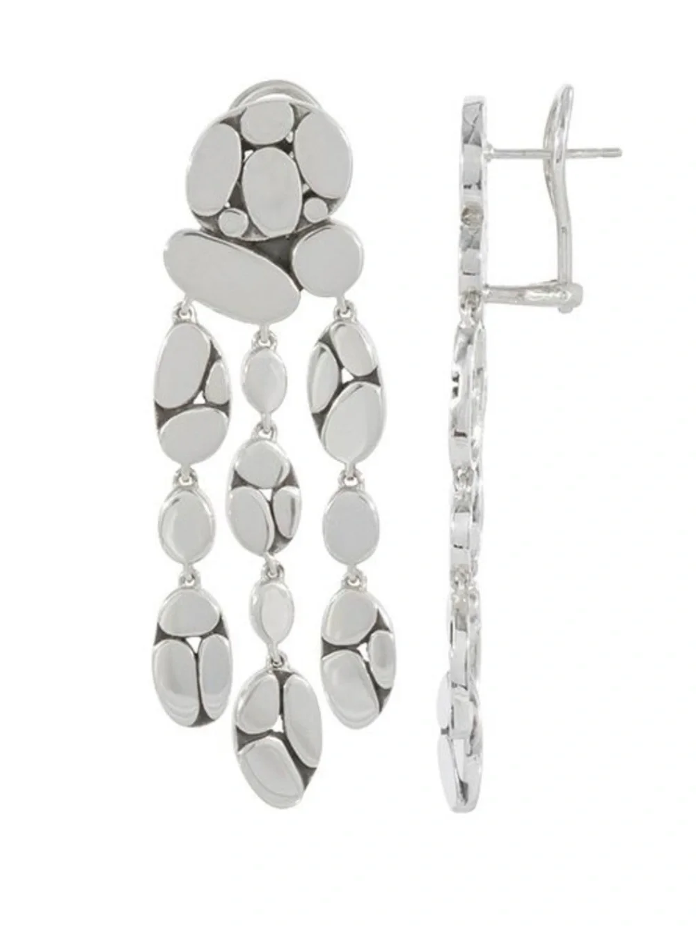John Hardy Kali Menari Chandelier Earrings